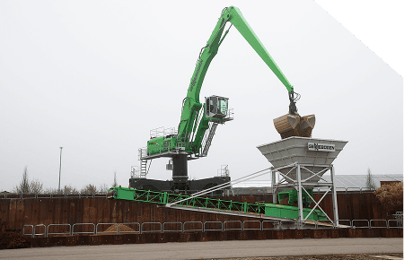 SENNEBOGEN 870 material handler